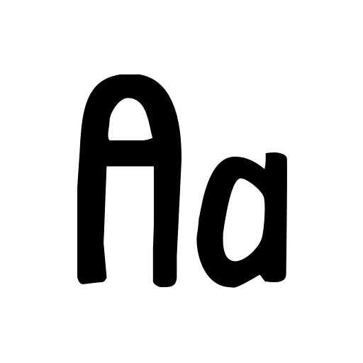 Bright and Beautiful Font icon