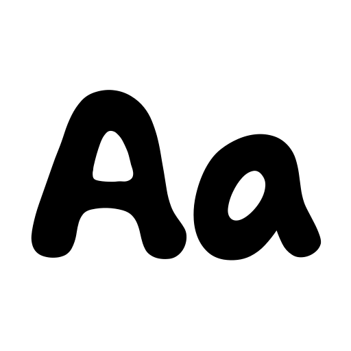 Bright Aura Font icon