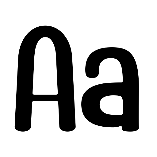 Bright Aurora Font icon
