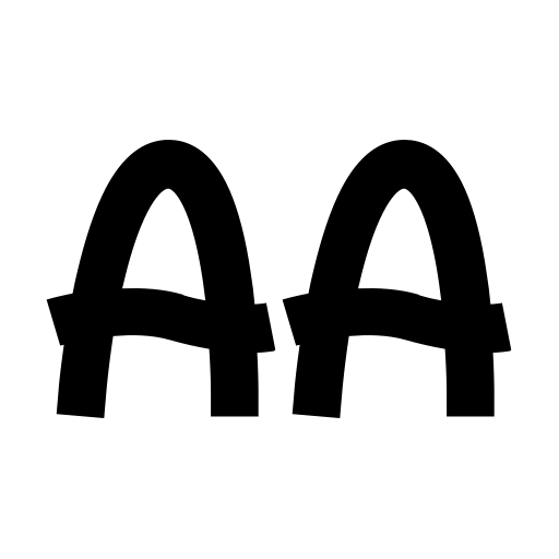 Bright Friday Font icon