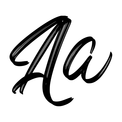 Bright Heritage Textured Font icon