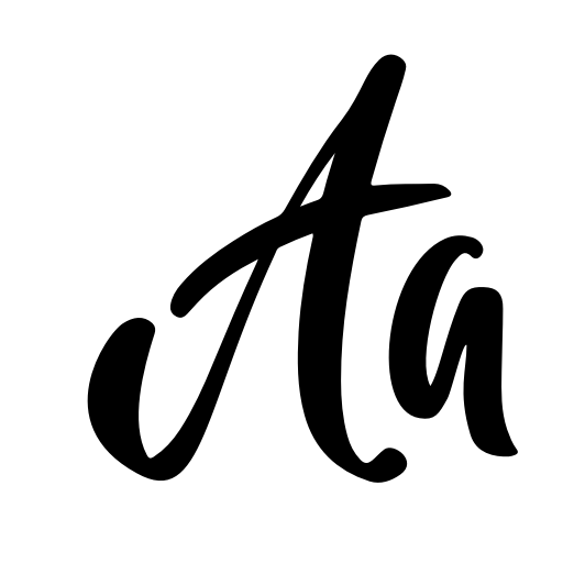 Bright Monday Font icon