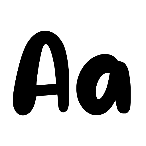 Bright Orchid Font icon