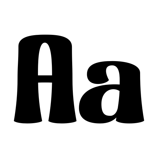 Bright Peony Personal Use Font icon