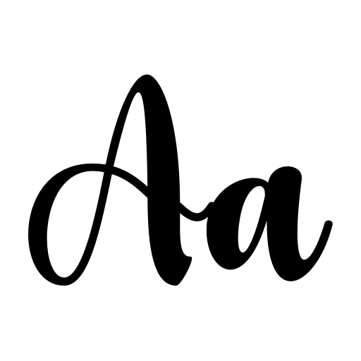 Bright Rainbow Font icon