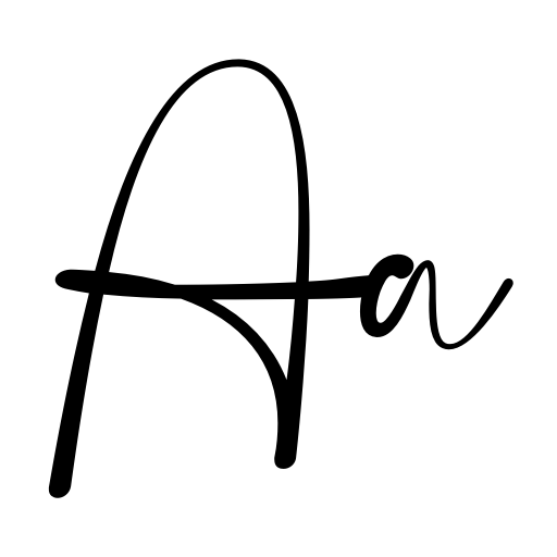 Bright Sunset Personal Use Font icon