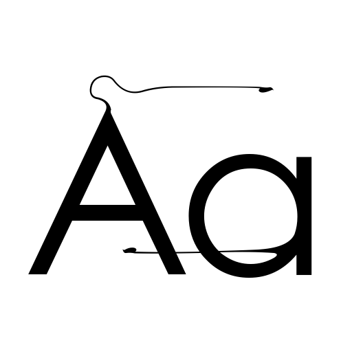 Bright Young Things Font icon