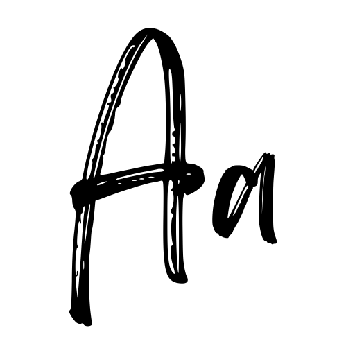 Brightwall Personal Use Only Font icon