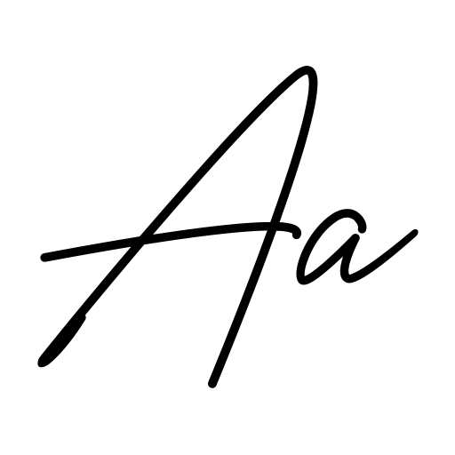 Brigitha Signature Font icon