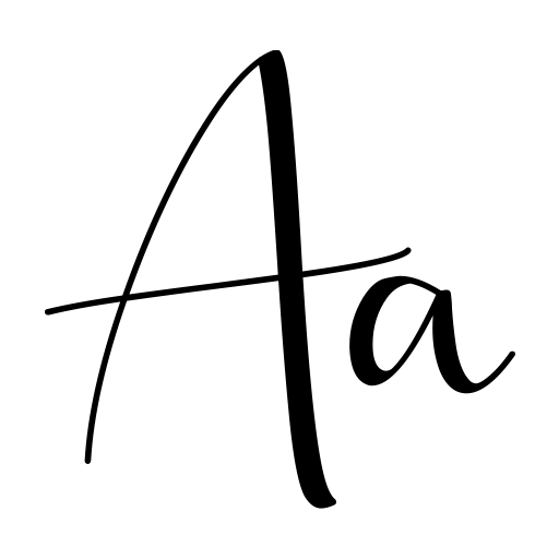 Brillia Calligraphy Font icon