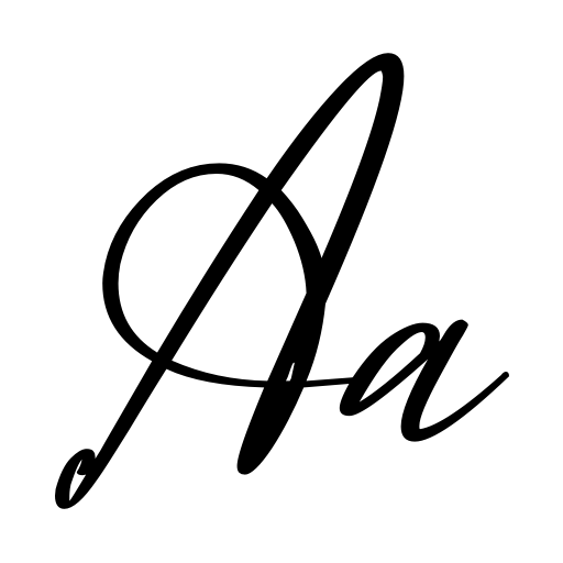 Brilliant Signature Font icon