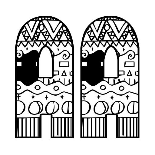 Brinetext Pattern Font icon