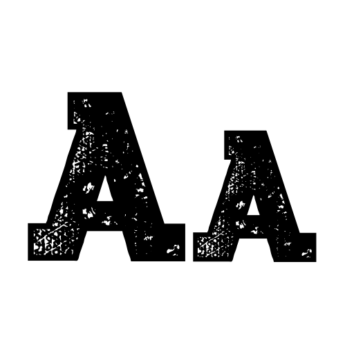 BringMeAWar_Textured Font icon