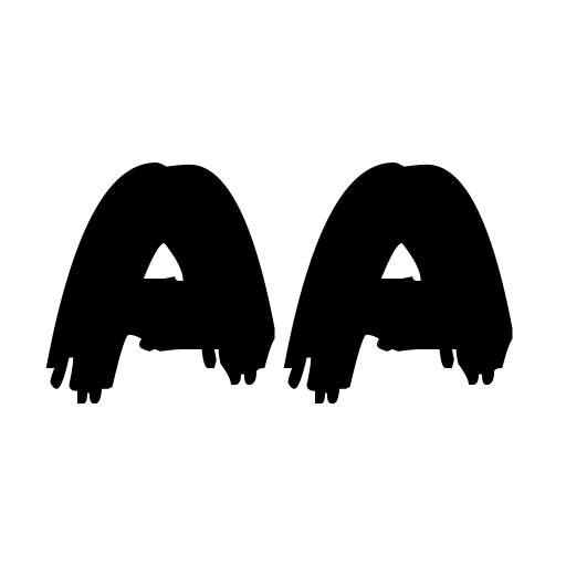Brisk Bristle Brush Font icon
