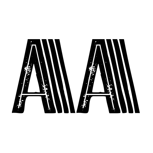 Brisk Inline Grunge Font icon