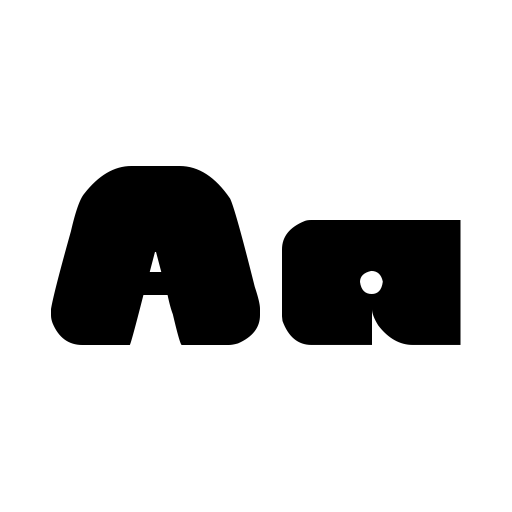 British Pop Music Font icon