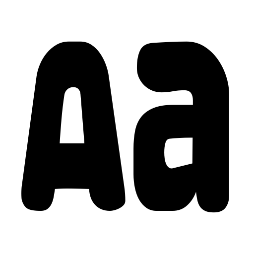 Broadly Similar Font icon