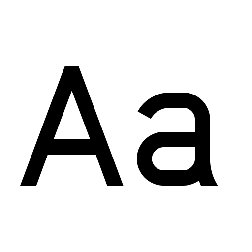 Broder Bold Font icon