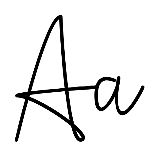 Broetown Signature Font icon
