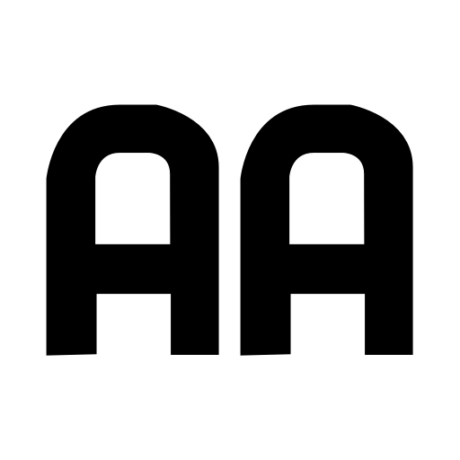 Broken Font icon