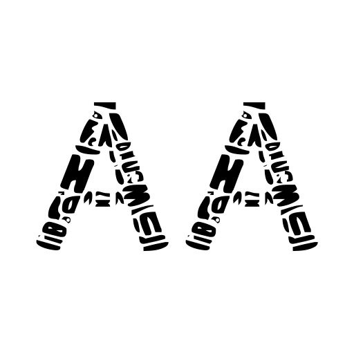 Broken Cyborg Font icon