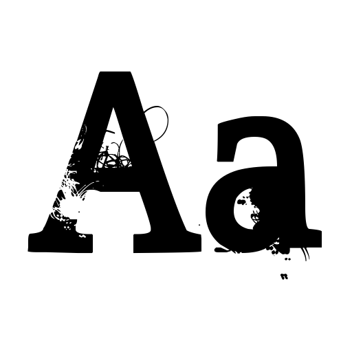 BROKEN GHOST Font icon
