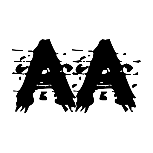 Broken Ink Font icon