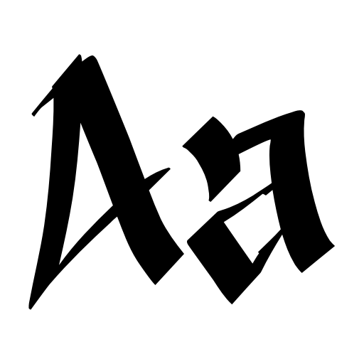 Broken Legend Demo Font icon