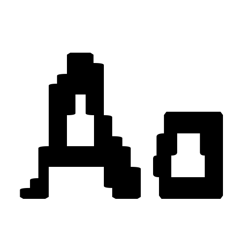 Broken Robot Font icon