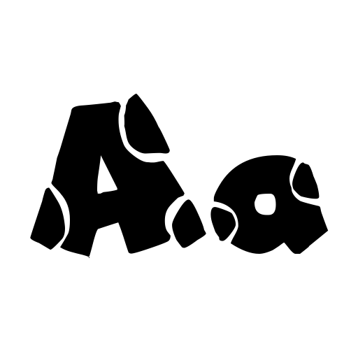 Broken Toys Font icon