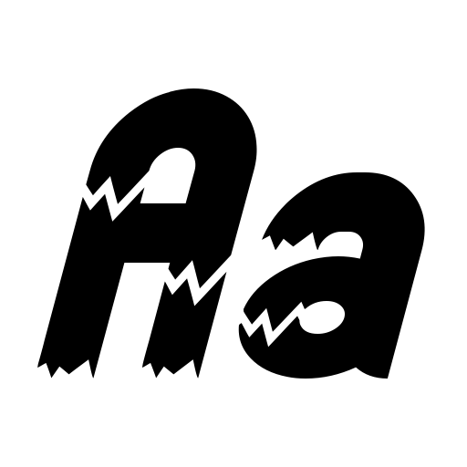 Broken Trunk Demo Font icon