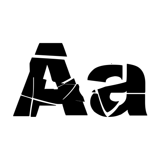 Broken World Font icon
