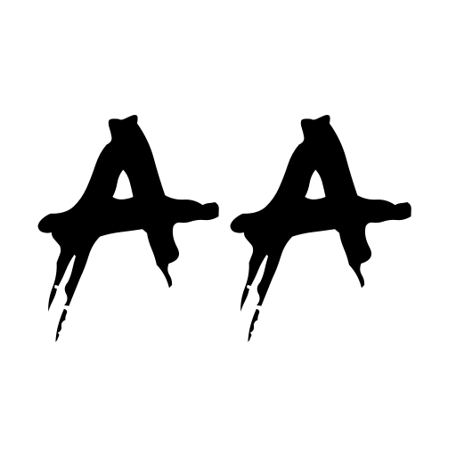 Broken Font icon