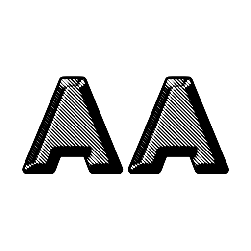 BRONZEAGE PERSONAL USE Font icon