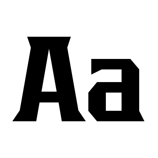 Bronzier Font icon