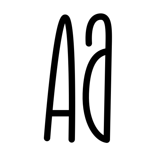 BROUGHT THE STYLE Font icon