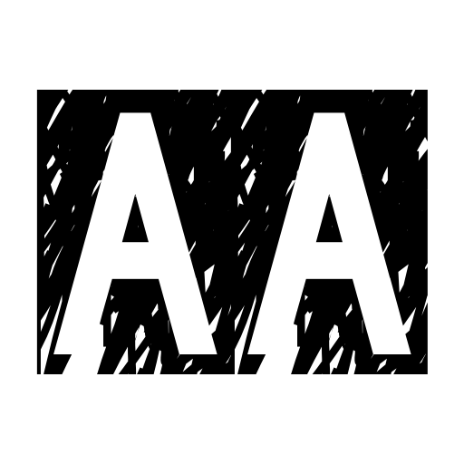 Brouillis Font icon
