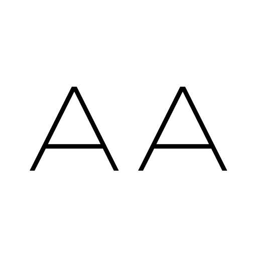 Brown Austin Font icon