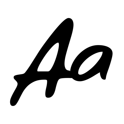 Brown Choco Font icon