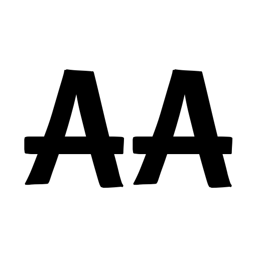 Brown Coffee Font icon