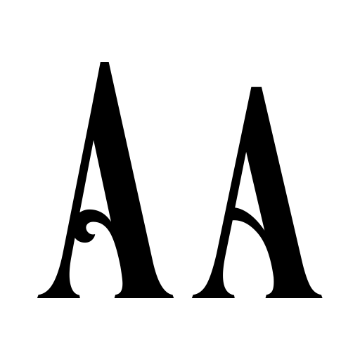 Brown Hunter Vic Font icon