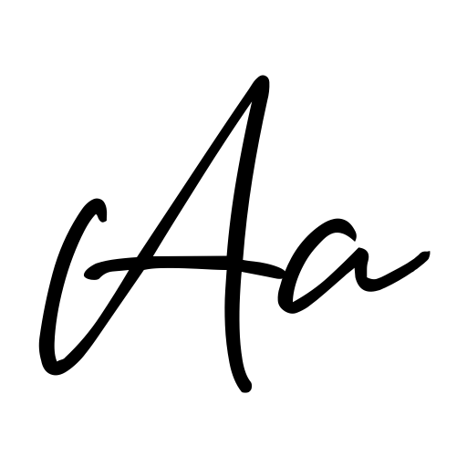 Brown Pen Font icon