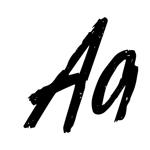 Brown Zombies Font icon