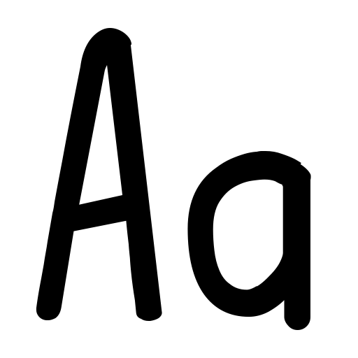 Brownie Girly Font icon