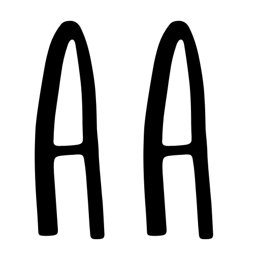 Brownie Sundae Font icon