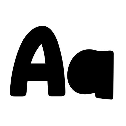 Brownie Walnut Font icon