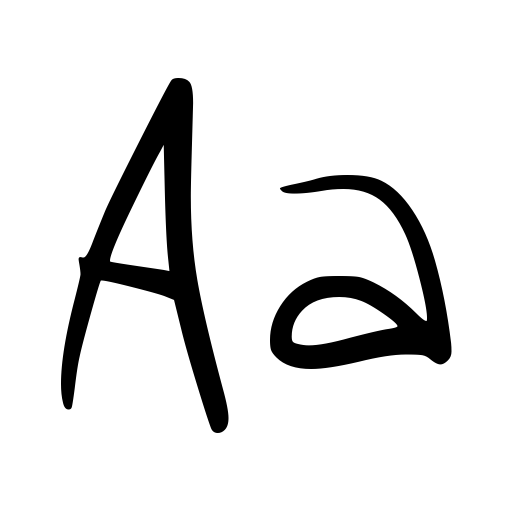 Bruno Hand Font icon