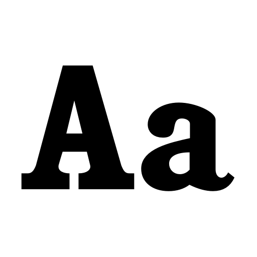 Bruntsfield CF Black Font icon
