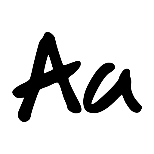 Brush Marker Font icon