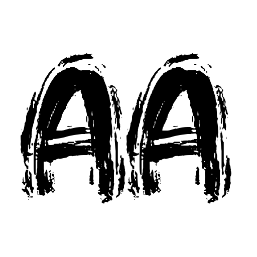 Brush Pains Font icon